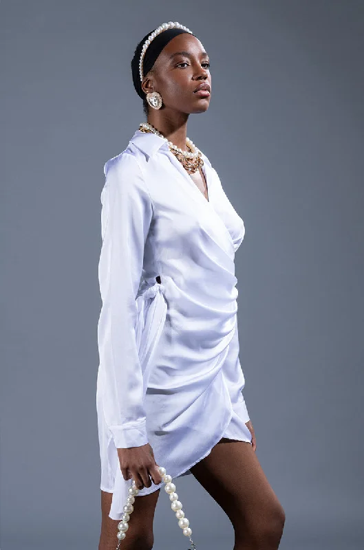 Everyday essentials for a stylish wardrobe   RIGHT MOVES WRAP MINI DRESS
