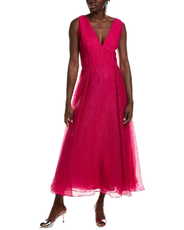 Chic and comfortable clothing for busy women   ML Monique Lhuillier Giselle Midi Dress