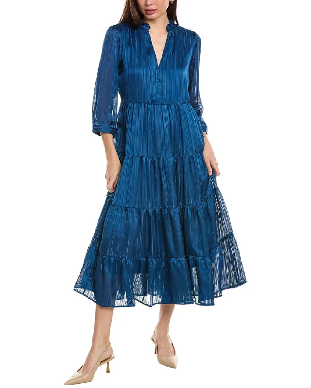 Versatile outfits to transition from day to night   CROSBY by Mollie Burch Macrostie Midi Dress