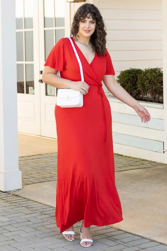 Versatile fashion options for every occasion   Fun And Joy Dress, Red