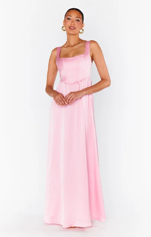 Find your perfect fit with stylish women’s clothing Nina Maxi Dress ~ Light Pink Luxe Satin Find your perfect fit with stylish women’s clothing Nina Maxi Dress ~ Light Pink Luxe Satin