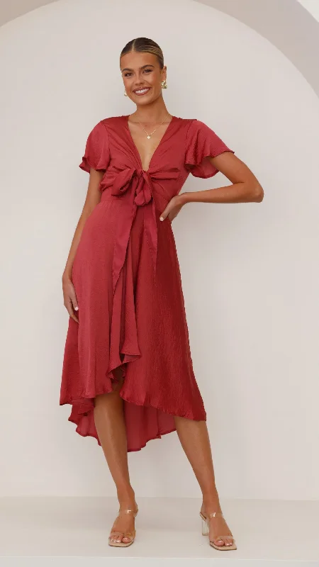 Bold, confident, and stylish women’s clothing   Sunny Daze Dress - Berry