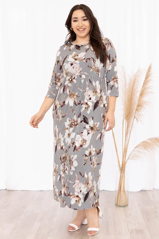 Classic pieces for a timeless wardrobe This Feeling Is Amazing Maxi Dress, Heather Gray Classic pieces for a timeless wardrobe This Feeling Is Amazing Maxi Dress, Heather Gray