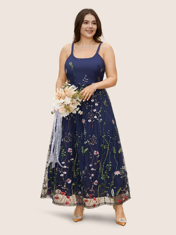 Timeless clothing pieces every woman should own U Neck Floral Embroidered Mesh Cami Dress Timeless clothing pieces every woman should own U Neck Floral Embroidered Mesh Cami Dress