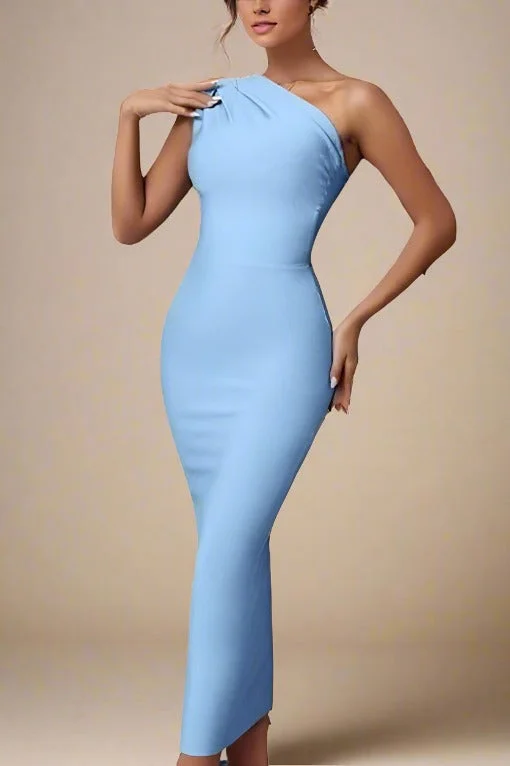 Latest fashion trends for modern women   Ally Bodycon Midi Dress - Baby Blue