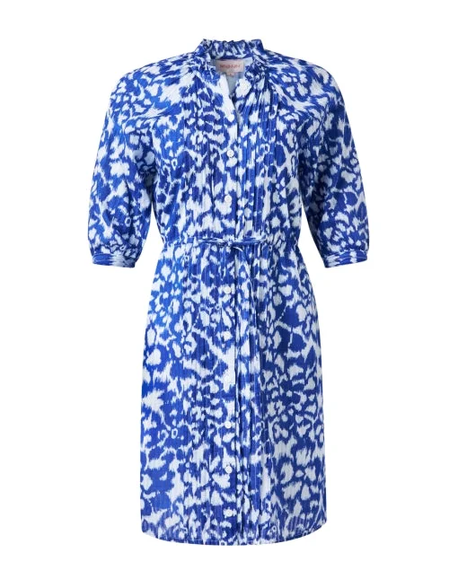 Effortlessly stylish outfits for the modern woman   Benita Blue Ikat Cotton Dress
