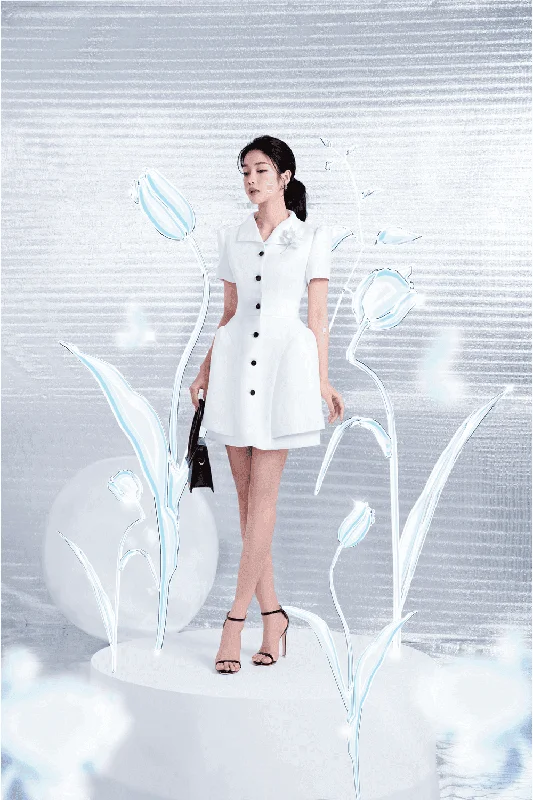 Women’s clothing that fits your personality and style   Grace Folded Collar Dress