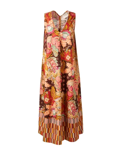 Fashion-forward women’s clothing on a budget   Miraben Multi Print Dress