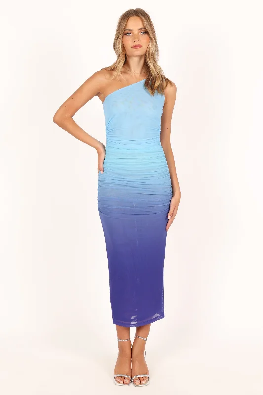 Refresh your closet with chic and comfy styles   Sony Midi Dress - Ocean