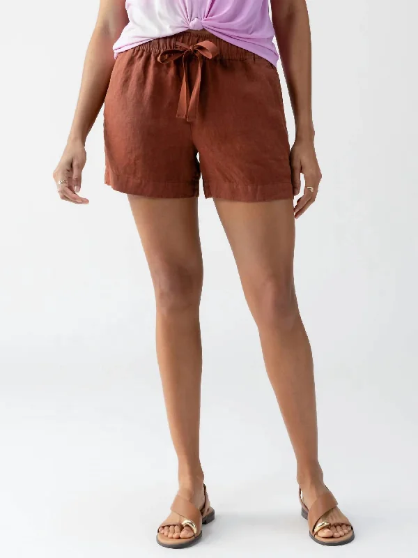 The ultimate guide to stylish women’s fashion Always Linen Standard Rise Short In Rich Clay The ultimate guide to stylish women’s fashion Always Linen Standard Rise Short In Rich Clay
