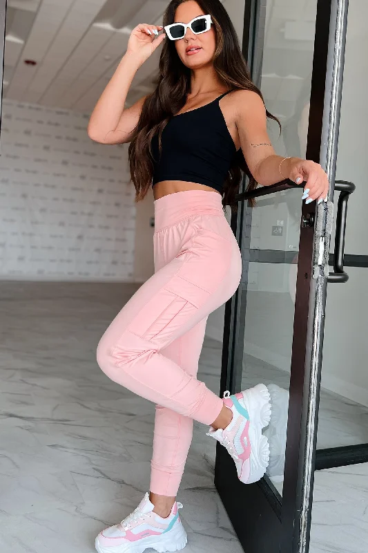 Women’s clothing that fits your personality and style Bestie For The Restie Butter Soft Side Pocket Joggers (Flash Pink) Women’s clothing that fits your personality and style Bestie For The Restie Butter Soft Side Pocket Joggers (Flash Pink)