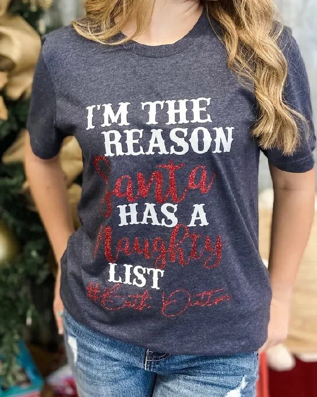 Effortlessly stylish outfits for the modern woman   Beth Naughty List Tee
