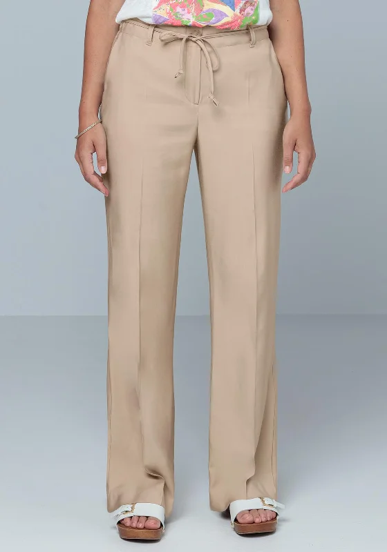 Versatile fashion for every type of woman Bianca Parigi Straight Leg Trousers, Beige Versatile fashion for every type of woman Bianca Parigi Straight Leg Trousers, Beige