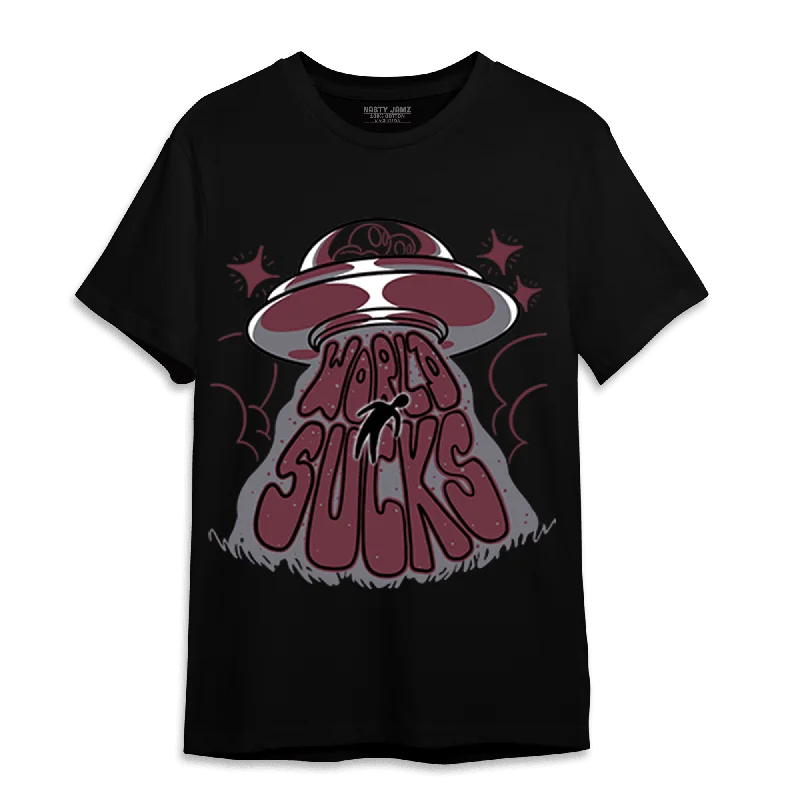 Discover the latest trends in women’s fashion NastyJamz Burgundy 5s T Shirt Match World Sucks Discover the latest trends in women’s fashion NastyJamz Burgundy 5s T Shirt Match World Sucks