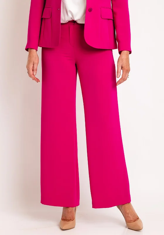A perfect wardrobe for fashionable women   Christina Felix Wide Leg Trousers, Pink