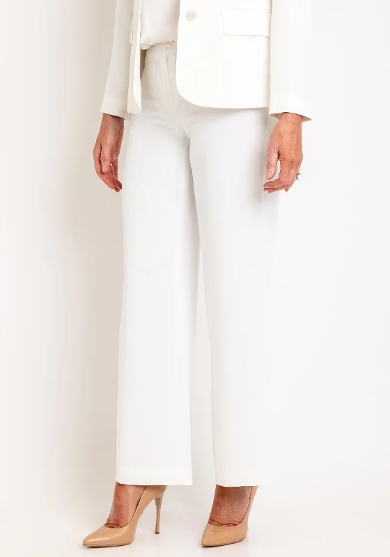 Iconic women’s outfits that never go out of style Christina Felix Wide Leg Trousers, White Iconic women’s outfits that never go out of style Christina Felix Wide Leg Trousers, White