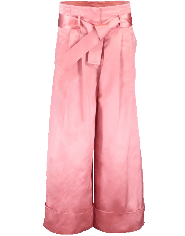 Modern fashion pieces designed for all women   Duchess Tie Waist Wide Leg Culotte