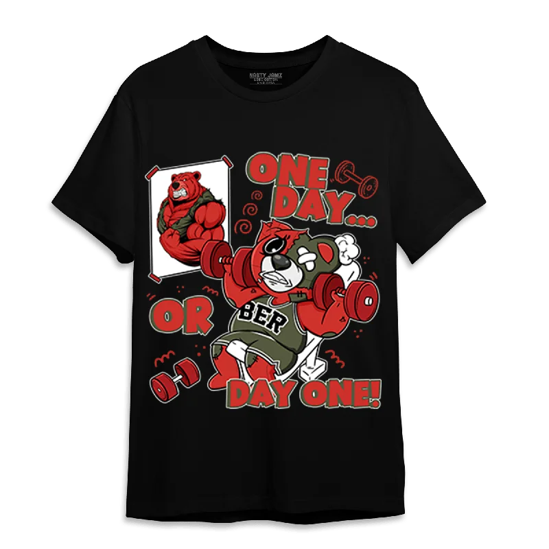 Soft, breathable fabrics for fashionable women   NastyJamz Dunk Low Mystic Red T Shirt Match BER Gymmer