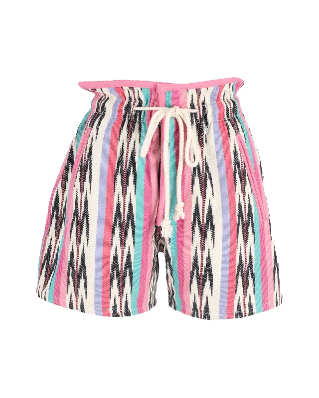 Stylish clothing designed to flatter every woman Étoile Isabel Marant Striped Mini Shorts in Multicolor Cotton Stylish clothing designed to flatter every woman Étoile Isabel Marant Striped Mini Shorts in Multicolor Cotton