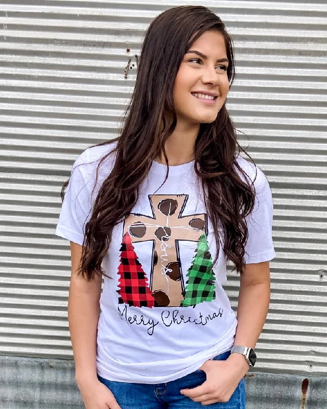 Step up your style with trendy women’s clothing   Faith Christmas Tee
