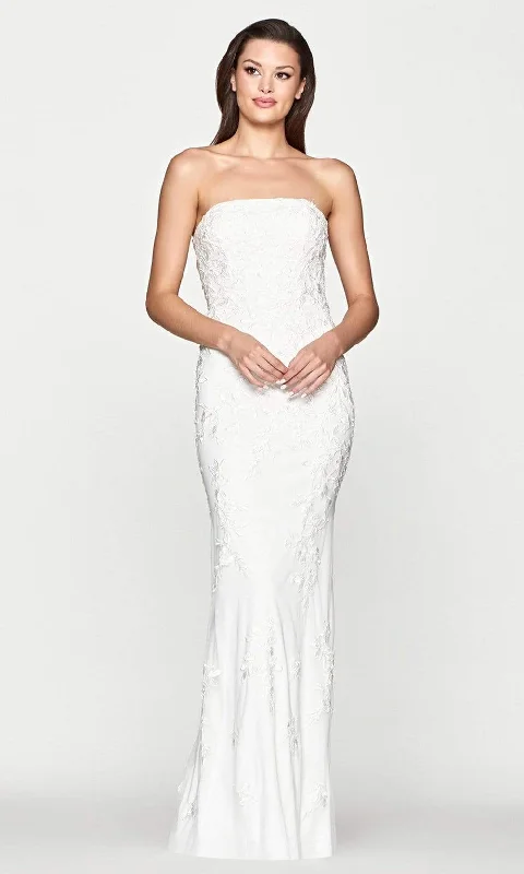 Effortlessly chic outfits for the modern woman Faviana - S10507 Strapless Sheath Evening Dress Effortlessly chic outfits for the modern woman Faviana - S10507 Strapless Sheath Evening Dress