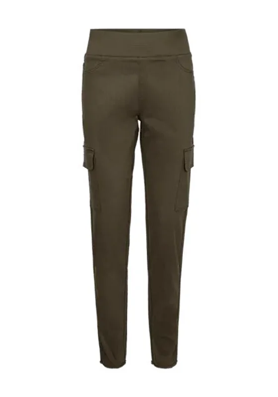 Comfortable yet fashionable women’s wear Freequent Shantal Combat Style Trousers, Dusty Olive Comfortable yet fashionable women’s wear Freequent Shantal Combat Style Trousers, Dusty Olive