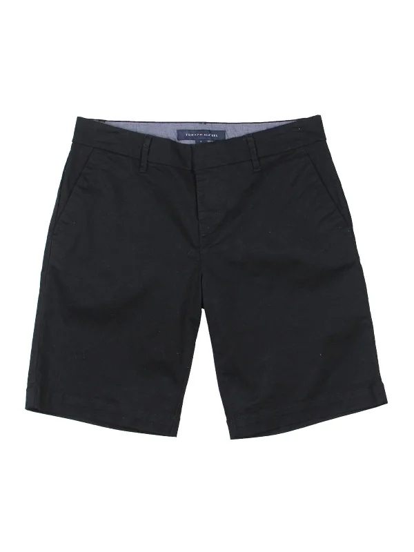 Stylish clothing designed to flatter every woman Hollywood Womens Solid Flat Front Bermuda Shorts Stylish clothing designed to flatter every woman Hollywood Womens Solid Flat Front Bermuda Shorts