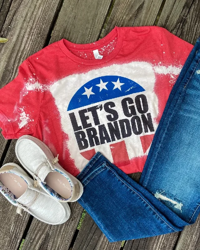 Iconic women’s outfits that never go out of style   Let's Go Brandon Circle Tee