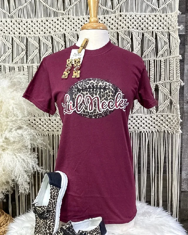 Comfortable yet stylish outfits for women on the go   Lil' Necks Football Tee