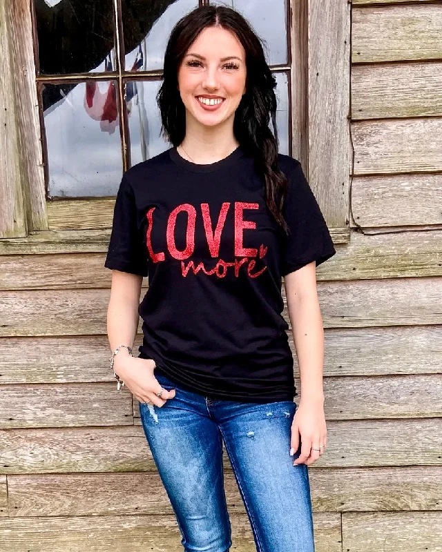 Sleek and sophisticated fashion for modern women   Love More Tee