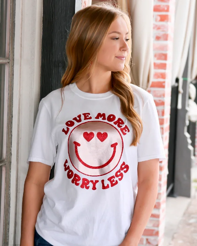 Fashion-forward styles that make a statement   Love More Worry Less Tee