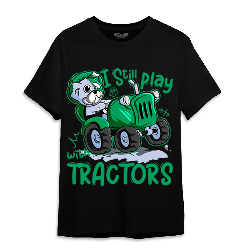 Chic and comfortable clothing for busy women NastyJamz Lucky Green 5s T Shirt Match Play With Tractors BER Chic and comfortable clothing for busy women NastyJamz Lucky Green 5s T Shirt Match Play With Tractors BER