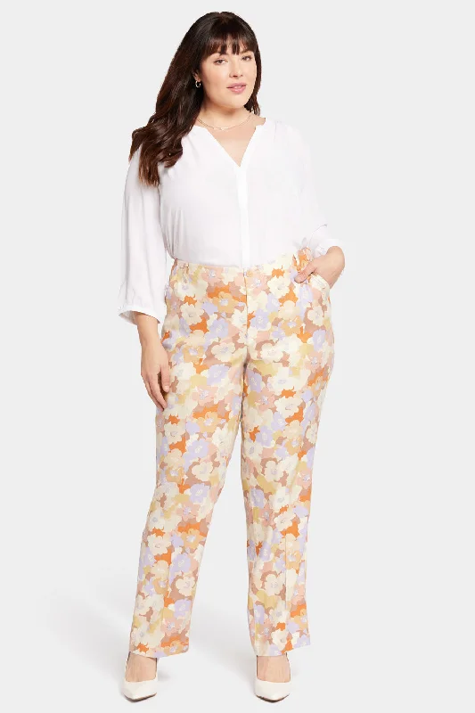 Women’s clothing to inspire confidence and beauty Marilyn Straight Pants In Plus Size - Sunset Grove Women’s clothing to inspire confidence and beauty Marilyn Straight Pants In Plus Size - Sunset Grove