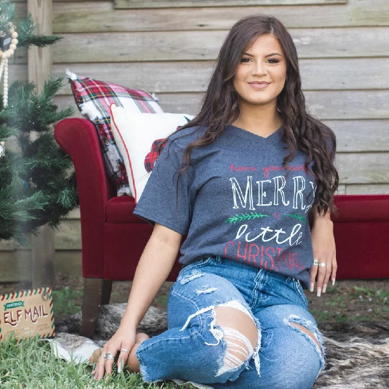 Affordable fashion that looks high-end   Merry Little Christmas Tee