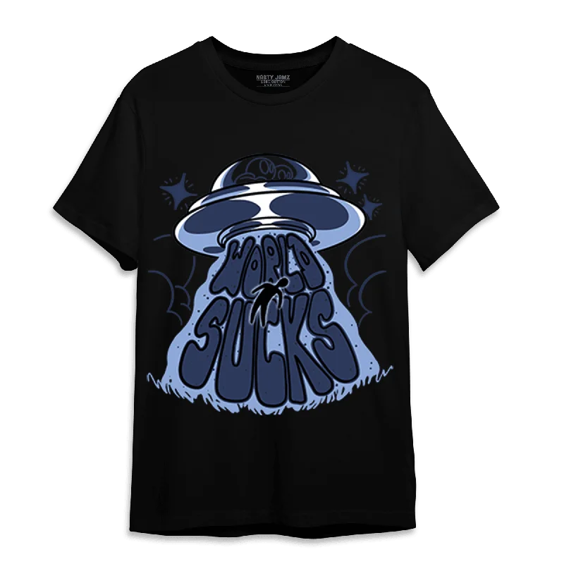 Trendsetting women’s clothing for fashion lovers NastyJamz Midnight Navy 5s T Shirt Match World Sucks Trendsetting women’s clothing for fashion lovers NastyJamz Midnight Navy 5s T Shirt Match World Sucks