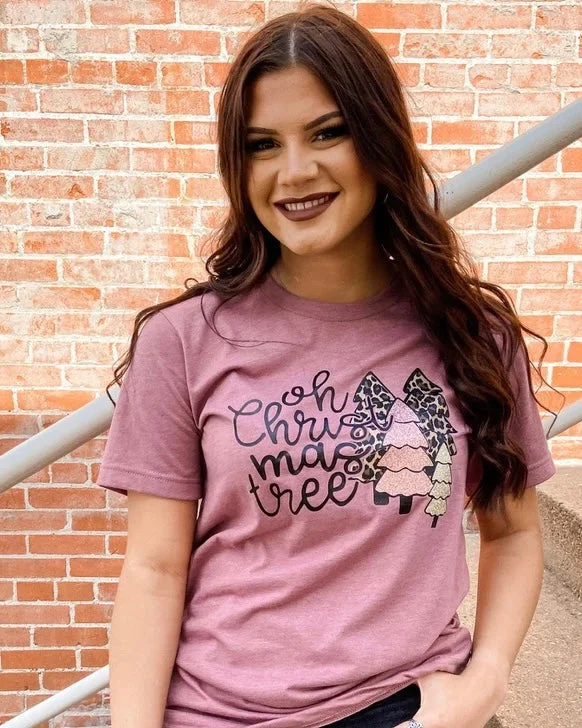 Women’s clothing that combines comfort and style   Oh Christmas Tree Tee