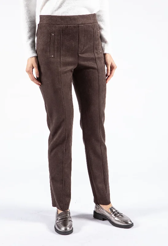 Chic, modern fashion for empowered women   Suedette Trousers