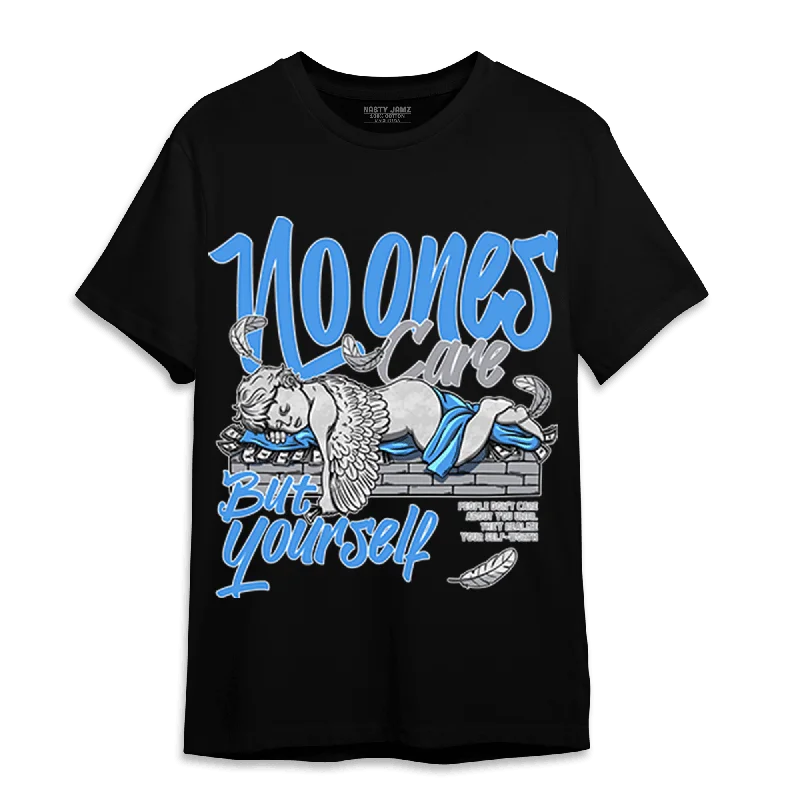 Women’s clothing to inspire confidence and beauty   NastyJamz University Blue 5s T Shirt Match No Ones Care