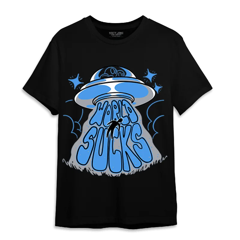 Refresh your wardrobe with stylish women’s outfits   NastyJamz University Blue 5s T Shirt Match World Sucks