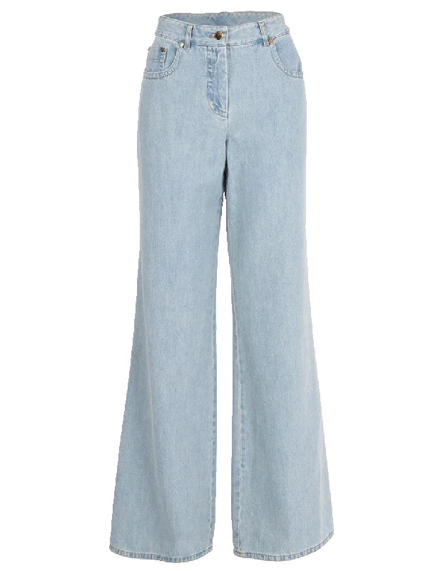 Fashion-forward women’s clothing on a budget   Wide Leg Denim Pant