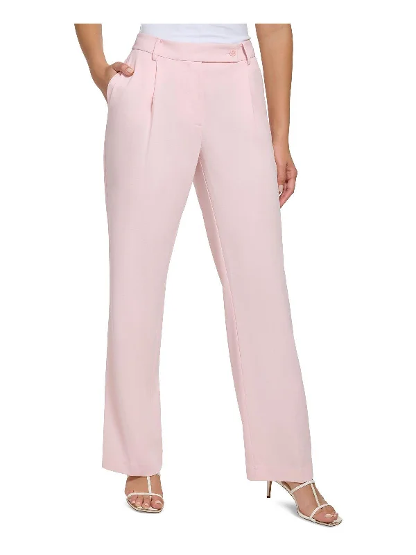 Refresh your closet with chic and comfy styles Womens Extended Tab Pleated Dress Pants Refresh your closet with chic and comfy styles Womens Extended Tab Pleated Dress Pants
