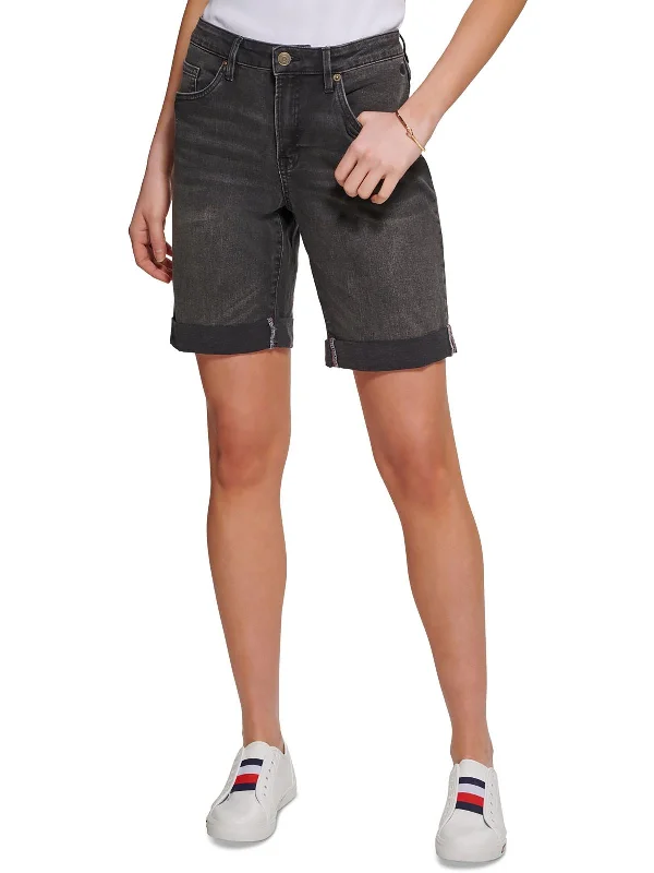 Curated collections of sophisticated women’s wear Womens Mid Rise Short Denim Shorts Curated collections of sophisticated women’s wear Womens Mid Rise Short Denim Shorts