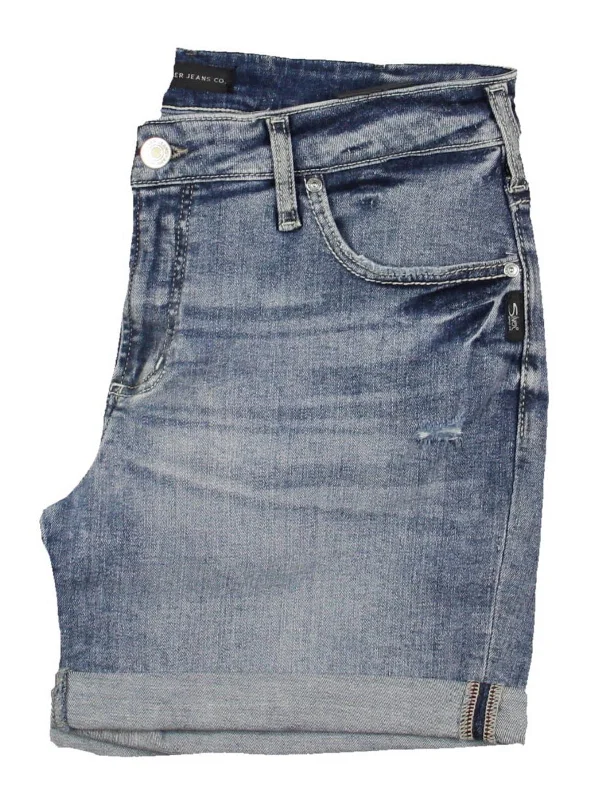 Fashionable, yet affordable women’s apparel   Womens Mini Embroidered Denim Shorts