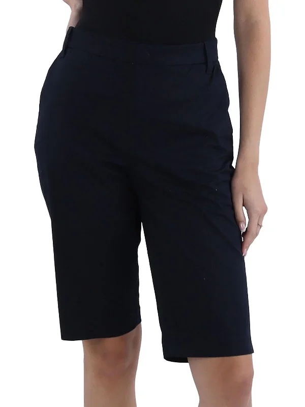 Timeless women’s fashion for any occasion   Womens Solid Cotton Bermuda Shorts
