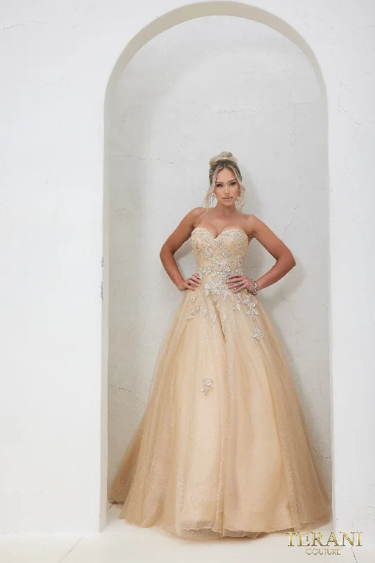Sleek and sophisticated fashion for modern women   Terani Couture 241P2216
