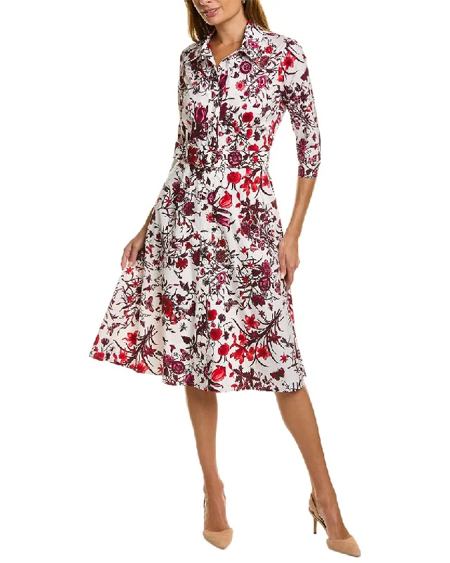 Feminine and fashionable clothing for every wardrobe   Samantha Sung Abel Shirtdress