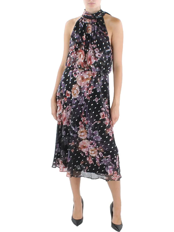 Refresh your wardrobe with trendy women’s apparel   Womens Chiffon Printed Cocktail and Party Dress