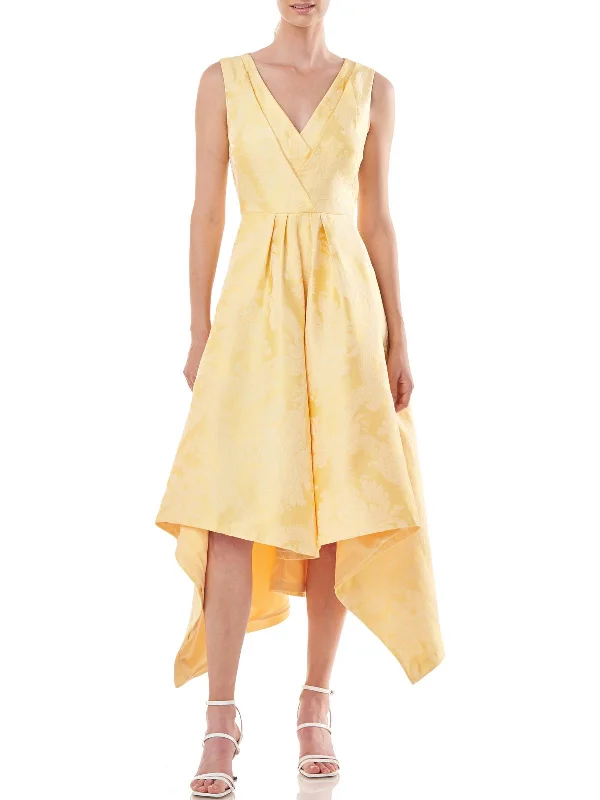 Bold and beautiful clothing for every woman   Womens Floral Handkerchief Cocktail and Party Dress