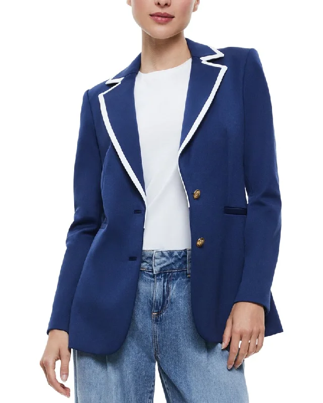 Stylish women’s clothing designed for comfort   alice + olivia Breann Blazer