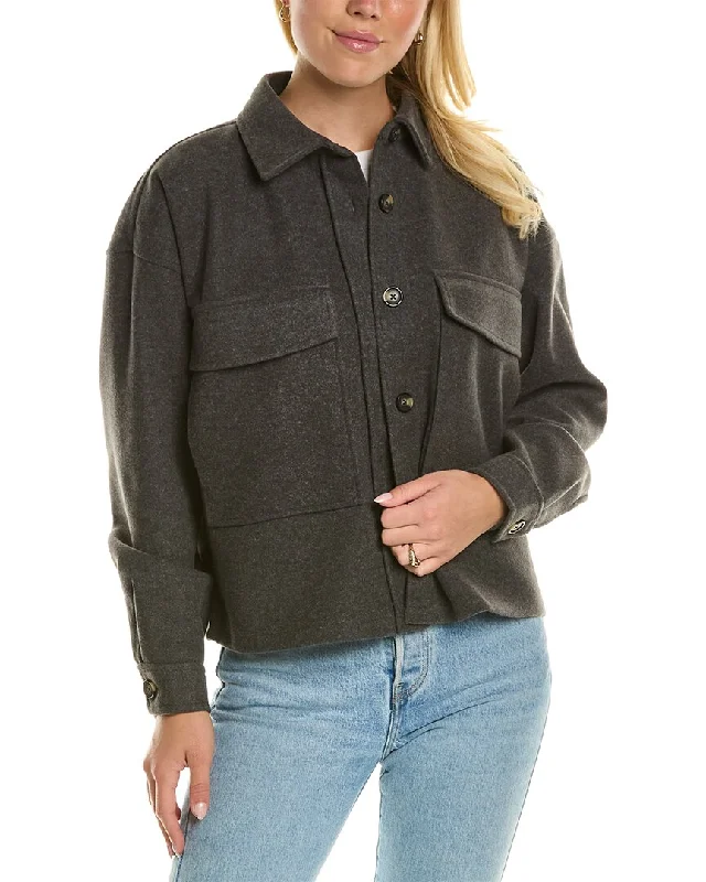 Everyday essentials for a stylish wardrobe beachlunchlounge Double Faced Cropped Knit Jacket Everyday essentials for a stylish wardrobe beachlunchlounge Double Faced Cropped Knit Jacket